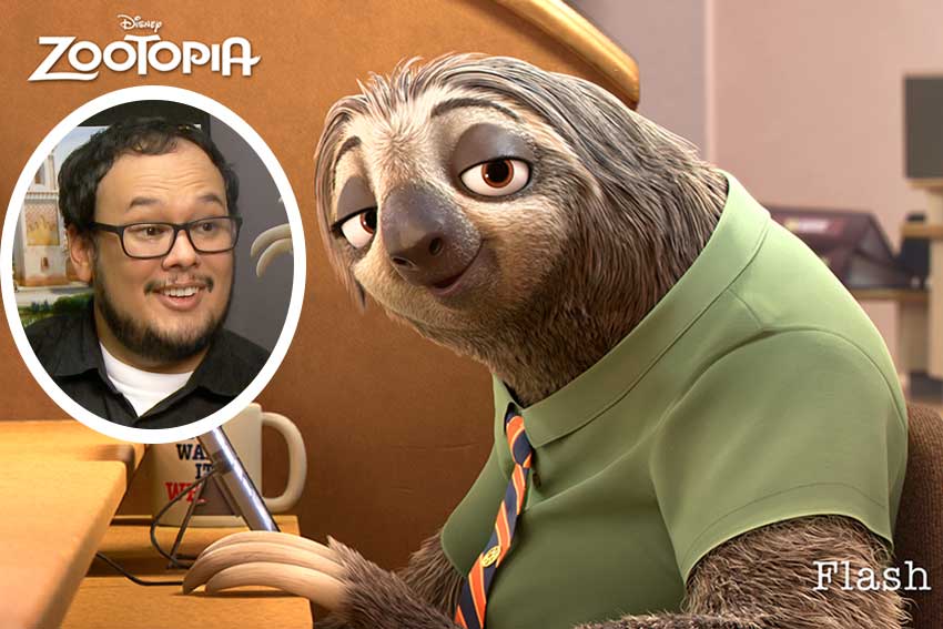 Meet the Voice Behind 'Zootopia's' Sloth Character Flash | Interviews